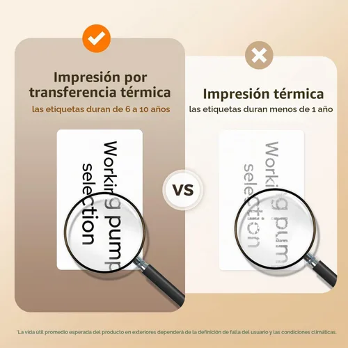 Vista 4 de Makeid EP53 - Etiquetadora con cinta de transferencia térmica de 2 pulgadas