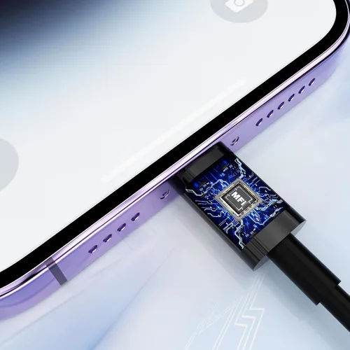 Vista 4 de Cargador de iPhone de carga rápida, cargador de pared USB C de 20 W PD de 4 unidades con cable de carga rápida de 1.8 m - Cargador rápido