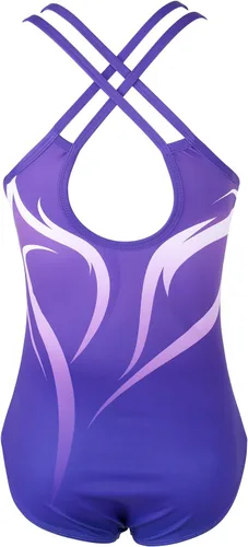 Vista 34 de MODAFANS Leotardos de gimnasia para niñas brillantes para bailar ballet, pantalones cortos con espalda cruzada