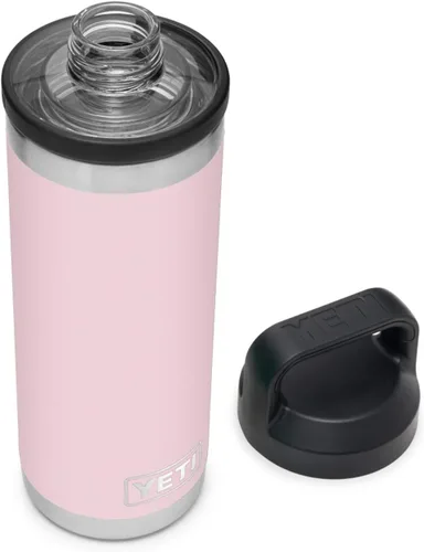 Vista 11 de YETI Rambler Botella de 18 oz, aislada al vacío, de acero inoxidable con tapa Chug, Seafoam Verde mar