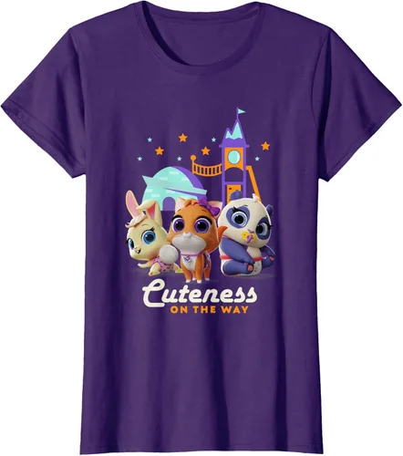Vista 9 de Disney Camiseta Junior T.O.T.S. Cuteness On the Way Negro