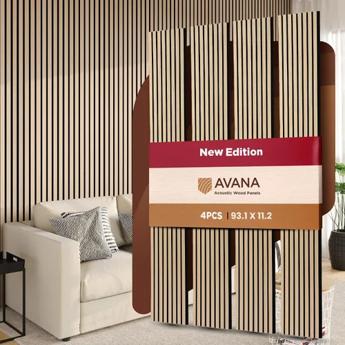 Vista 11 de Paquete de Muestras de Color de Paneles de Pared Acústicos Avana - Paneles de Madera Premium para Decoración de Paredes - Insonorización