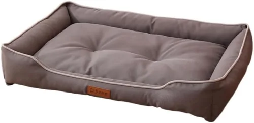 Vista 11 de Cama ortopédica de espuma viscoelástica para perro con cojín, tela Oxford duradera, funda extraíble lavable, sofá para mascotas para perros y gatos