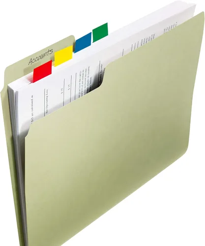 Vista 8 de Banderas adhesivas, Colores primarios variados