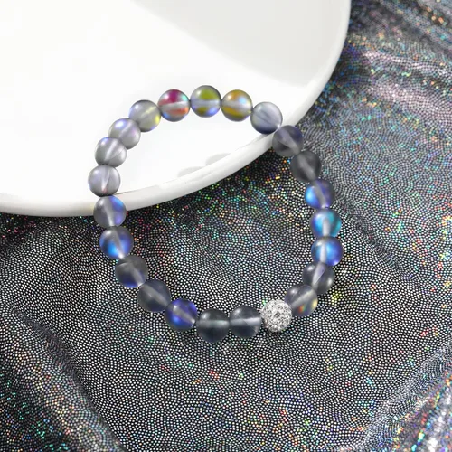 Vista 5 de GIEIWIW Healing Bracelet for Women Anxiety Crystal Bracelet Chakra Beaded Bracelets Calming Stretch Bracelet Rose Quartz Crystals Healing Stones