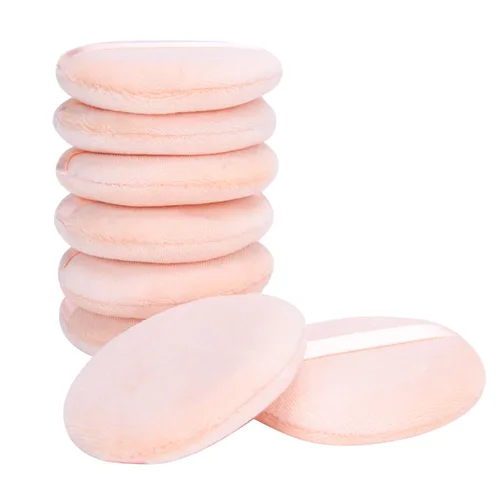 Vista 12 de Senkary 8 almohadillas de polvo de algodón suave para maquillaje, para polvo, suelto, prensado y corporal (2.36 pulgadas)
