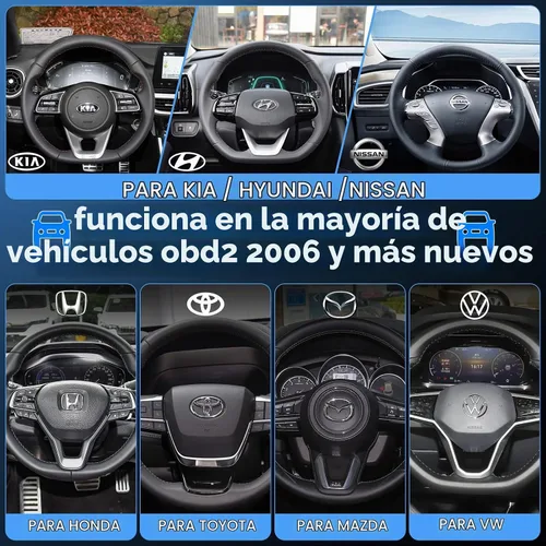 Vista 6 de X1 Obd2 - Pantalla de medidor, medidor de impulso, velocímetro, medidor de temperatura del agua, combinación de datos multi-ECU, para Honda, Toyota