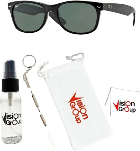 Vista 2 de Ray-Ban RB2132 New Wayfarer - Gafas de sol + paquete de accesorios para Vision Group