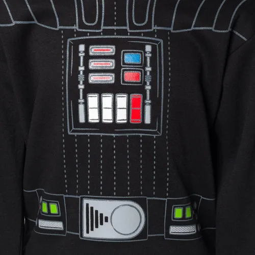 Vista 5 de STAR WARS Darth Vader Boba Fett - Sudadera con capucha y pantalones para niños pequeños a grandes