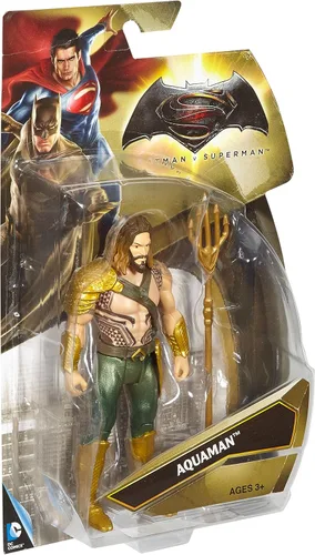 Vista 5 de Batman v Superman: El amanecer de la justicia Aquaman - Figura de 6 pulgadas