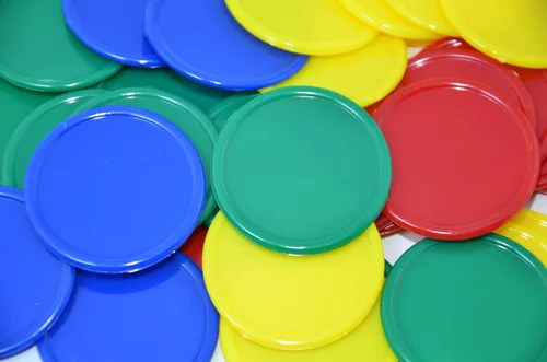 Vista 4 de Smartdealspro Juego de 160 fichas de póquer de plástico opaco de 1 1/2 pulgadas con caja para juegos de cartas de casino
