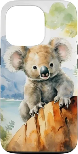 Vista 10 de Cute Little Koala Bear in The Wild Case for iPhone 17