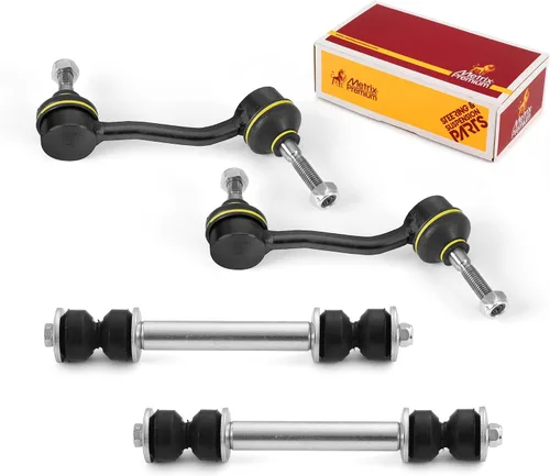 Vista 134 de Metrix Premium Chassis Parts - Kit de 4 piezas de barra estabilizadora delantera y trasera con enlace de extremo de barra estabilizadora para Ford