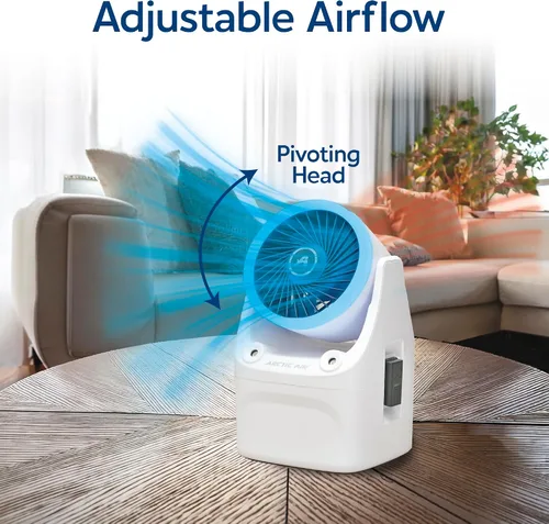 Vista 8 de Arctic Air Enfriador de aire portátil Ice Jet X3, modos de niebla dual, hasta 8 horas de tiempo de enfriamiento, enfriador portátil de 3 velocidades