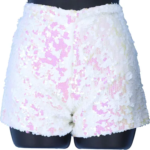 Vista 2 de Arsimus Pantalones cortos reversibles con lentejuelas