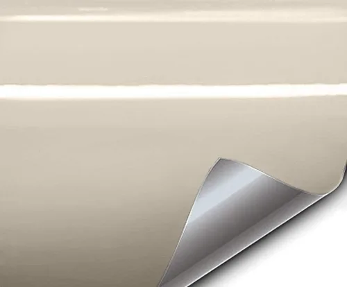 Vista 5 de VViViD+ Rollo de vinilo brillante Rally Beige (0.5 x 5 pies)