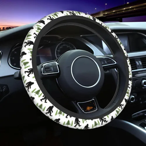 Vista 15 de Funda para Volante de Azulejos Mexicanos Coloridos Accesorios de Automóvil Lindos para Mujeres Niñas Femenino Universal 15 Pulgadas Neopreno