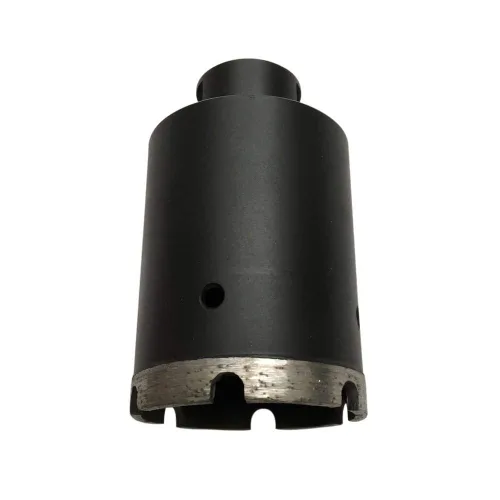 Vista 2 de Brocas de diamante de 1" para mármol y piedra caliza, 2" de profundidad, eje de 5/8"-11