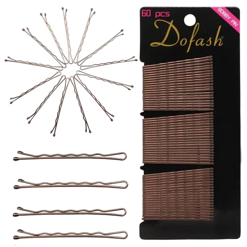 Vista 12 de Dofash 5Cm/2In Bobby Pins Black Metal Hair Grips para la decoración del cabello 60pcs (negro)