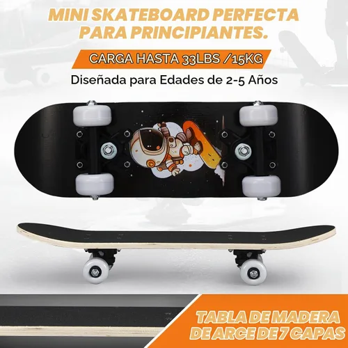 Vista 2 de Honoson Juego de 7 piezas de rodilleras, coderas y muñequeras para patinetas para principiantes y niños pequeños