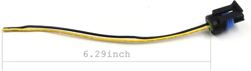 Vista 3 de HiSport Conector de sensor de temperatura del líquido refrigerante y reparación pigtail SU112 Compatible con Chrysler Dodge Jeep Ram