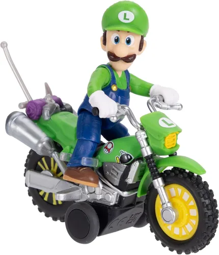 Vista 4 de THE SUPER MARIO BROS. MOVIE Figura 2 y vehículo