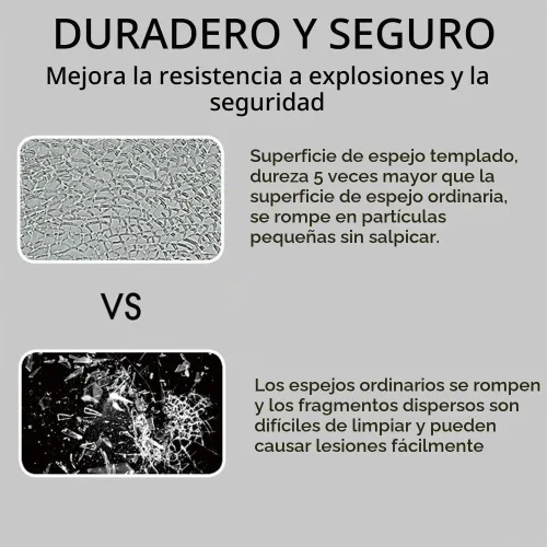 Vista 3 de Espejo de baño moderno con marco negro para pared, espejo redondo rectangular de 30 x 22 pulgadas, espejo de tocador de baño negro mate, espejo