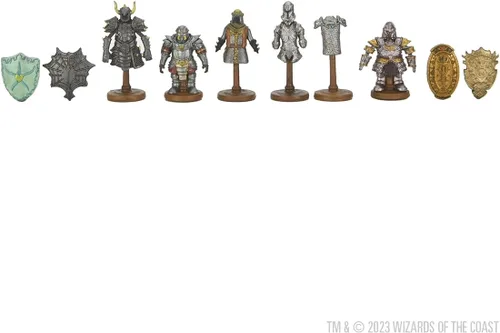 Vista 4 de WizKids Iconos de D&D de los reinos: fichas de armadura mágica
