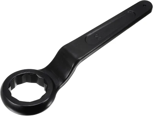 Vista 6 de uxcell Llave de impacto de extremo de caja compensada de 30mm tipo anillo de anillo de cabeza única de acero de alta resistencia Herramienta de mano