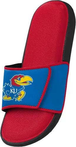 Vista 106 de FOCO Sandalias deportivas de espuma para ducha con logotipo de equipo universitario de la NCAA para hombre