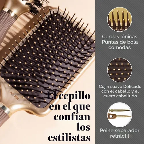 Vista 4 de Olivia Garden Cepillo de pelo de cerámica + Ion Nano Thermic Styler