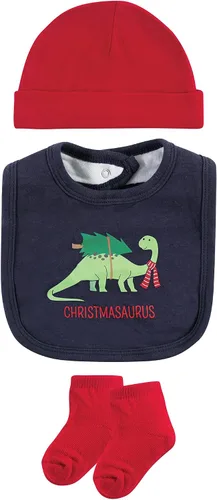 Vista 3 de Hudson Baby Conjunto de canastilla de algodón unisex para bebé