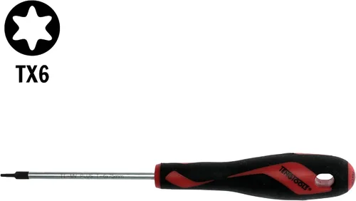 Vista 2 de Teng Tools Destornillador Torx Star T6 de 6 puntos - MD906TN, plateado