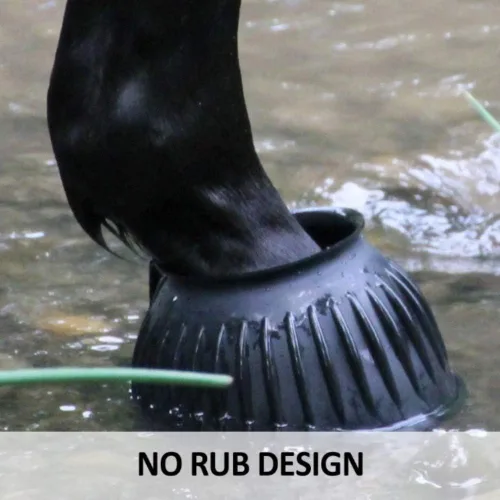 Vista 5 de Dura-Tech Botas de goma acanaladas de doble bloqueo para caballos Protección definitiva para caballos Escudo de impacto resistente Diseño sin