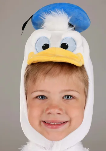 Vista 2 de Disfraz de Donald Duck para Niños Pequeños Multicolor
