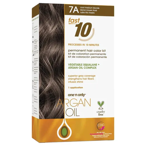 Vista 12 de One 'N Only Fast 10 - Kit de coloración permanente para el cabello, tinte para el cabello para mujeres con aceite de argán para mantener