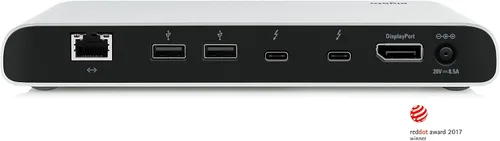Vista 2 de Elgato Dock Thunderbolt 3 - Con cable Thunderbolt de 19.7 in, 40 Gb/s, soporte dual 4K, 2 Thunderbolt 3 (USB-C), 3 USB 3.0, entrada y salida