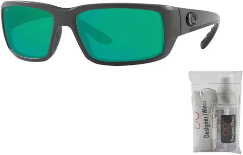 Vista 2 de Costa Fantail 6S9006 - Lentes de sol rectangulares para hombre paquete con kit de gafas de cortesía iWear de diseñador