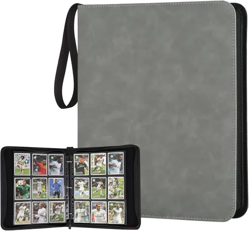 Vista 16 de GERMUN Carpeta de tarjetas coleccionables con 12 bolsillos, 720 bolsillos, carpeta de colección de tarjetas, carpeta de álbum de tarjetas para MTG