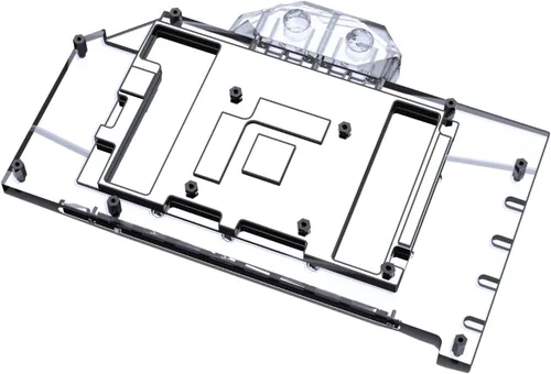 Vista 2 de Bykski Cobertura completa GPU Bloque de agua y placa trasera para ASUS TUF Gaming GeForce RTX 4060 Ti OC (N-AS4060TITUF-X)