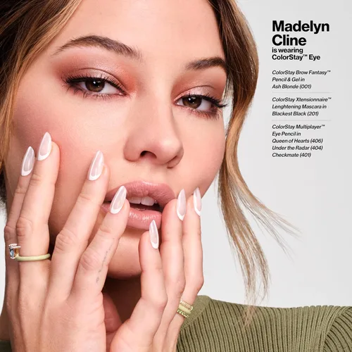 Vista 9 de Revlon ColorStay Xtensionnaire - Suero alargador de pestañas y rímel en uno, cepillo cónico para pestañas de aspecto 2 veces más largo, infundido
