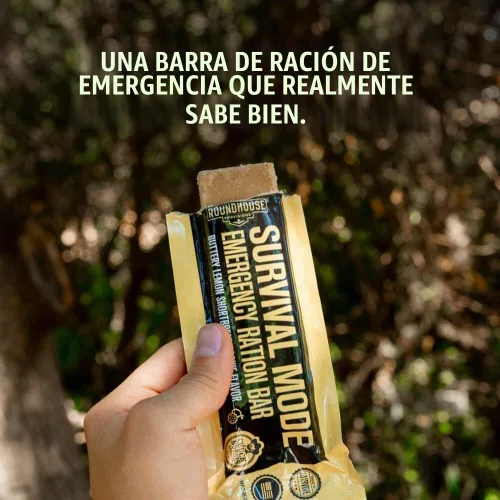 Vista 5 de Roundhouse Provisions - Barras de ración de emergencia, modo de supervivencia, paquete de 6