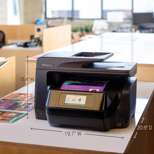 Vista 4 de Impresora multifunción HP OfficeJet 8720., Negro