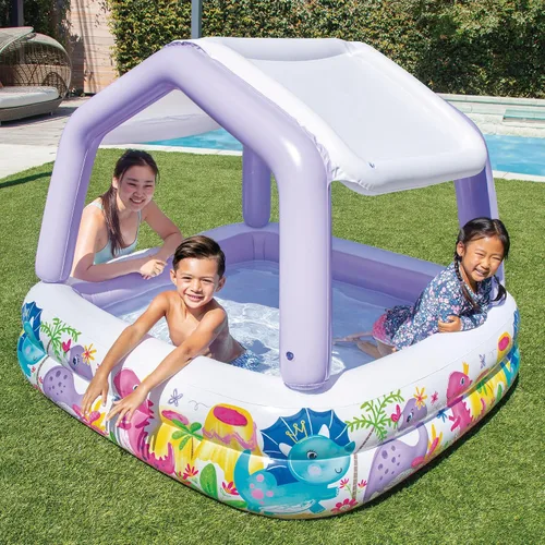 Vista 2 de Intex Sombrilla para acuario, multicolor, 61.8x61.8x48.0 in, 57470, colores surtidos, 1 pieza
