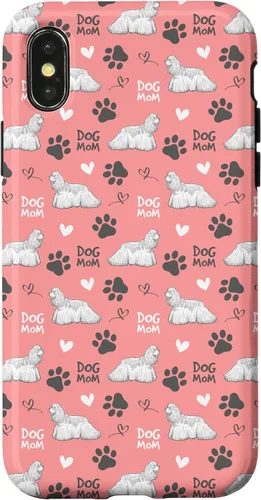 Vista 5 de iPhone 12 mini Cocker Spaniel Mamá Rosa Mujeres Estuche de Regalo