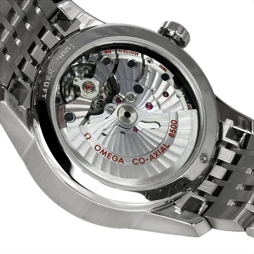 Vista 3 de Omega De Ville Chronometer Reloj para hombre, Negro, Bobinado automático