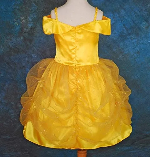 Vista 2 de Lito Angels Disfraz de princesa para niñas con accesorios