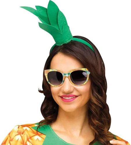 Vista 2 de Fun World Piña Flirty Fruit para mujer, Amarillo