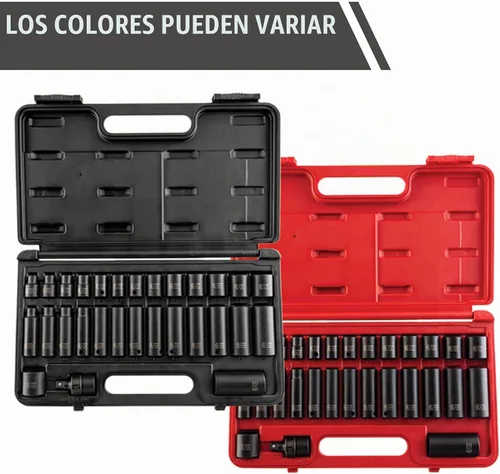 Vista 6 de Sunex Tools - 3/8 DRIVE 29 PIEZAS METRIC MAESTRO IMPACTO SOCKET SE