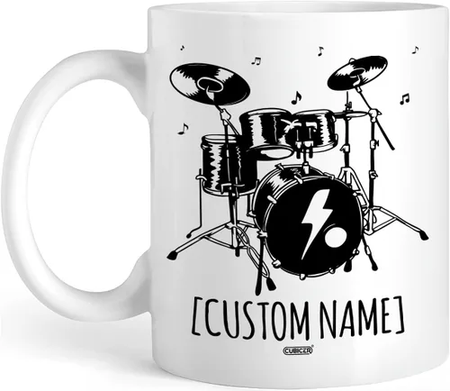 Vista 16 de CUBICER Taza de café de cerámica negra personalizada, tazas religiosas, con nombre personalizado, tazas grandes con refranes para mujeres, hombres